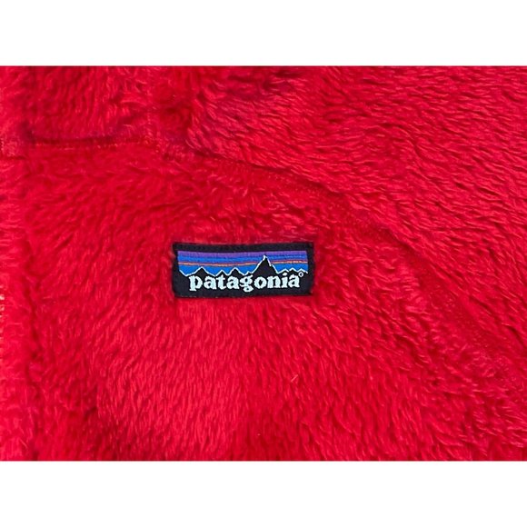 Patagonia Women's R1 Regulator Red Lightweight Jacket Waffle Fleece Sz M - Picture 2 of 9